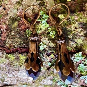 Victorian Jet Earrings ❤️